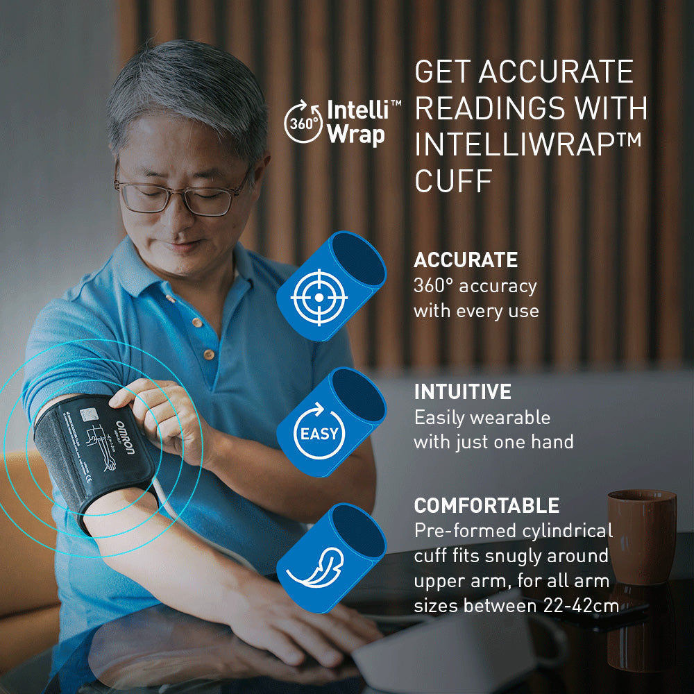 Automatic Blood Pressure Monitor IQ [HEM-7193-FL] | OMRON Brand Shop