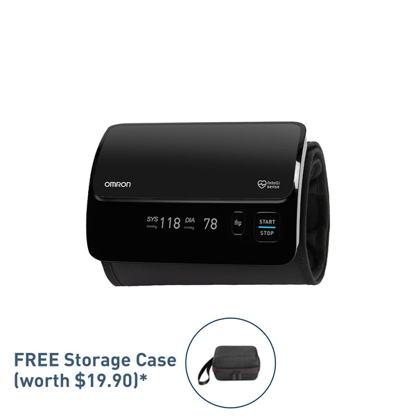 [Exclusive Bundle Set] Blood Pressure Monitor HEM-7600T + Free Storage Case