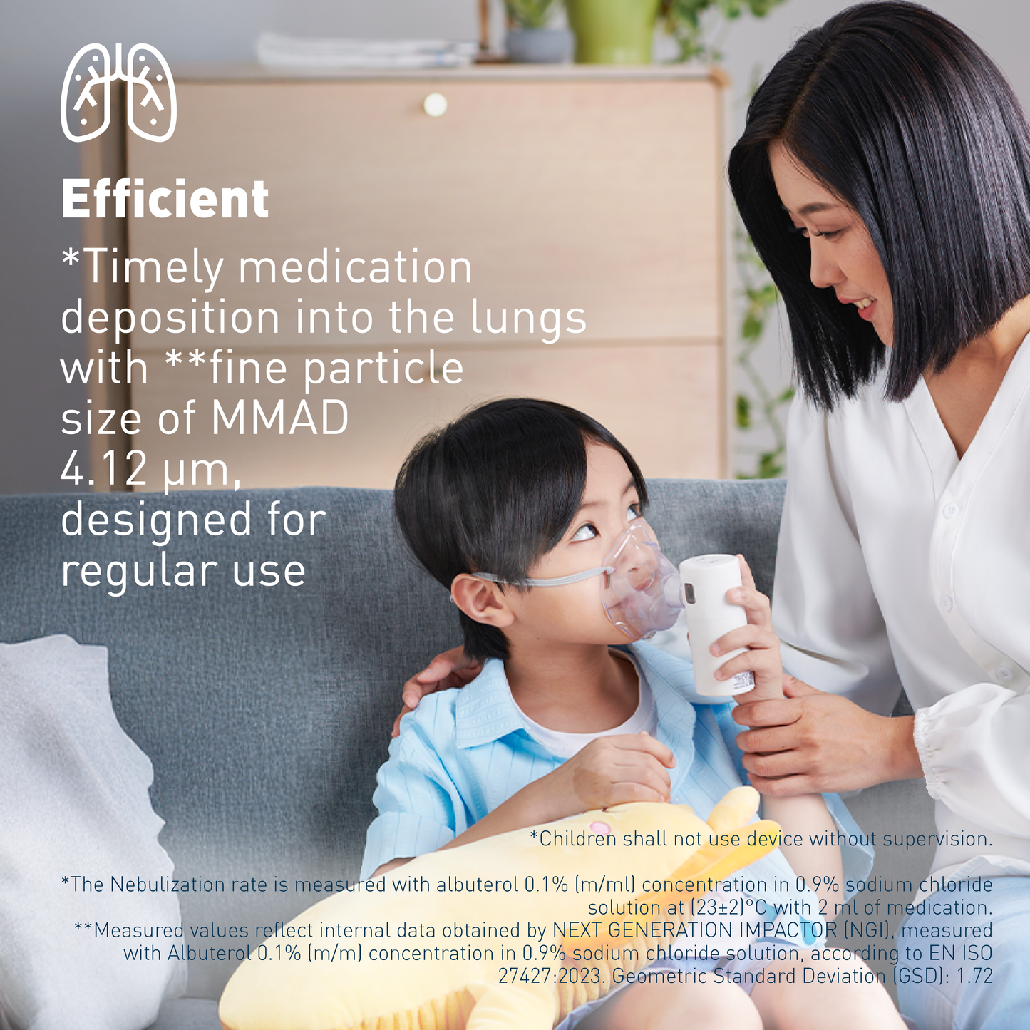 OMRON MicroAir Mesh Nebulizer NE-U300