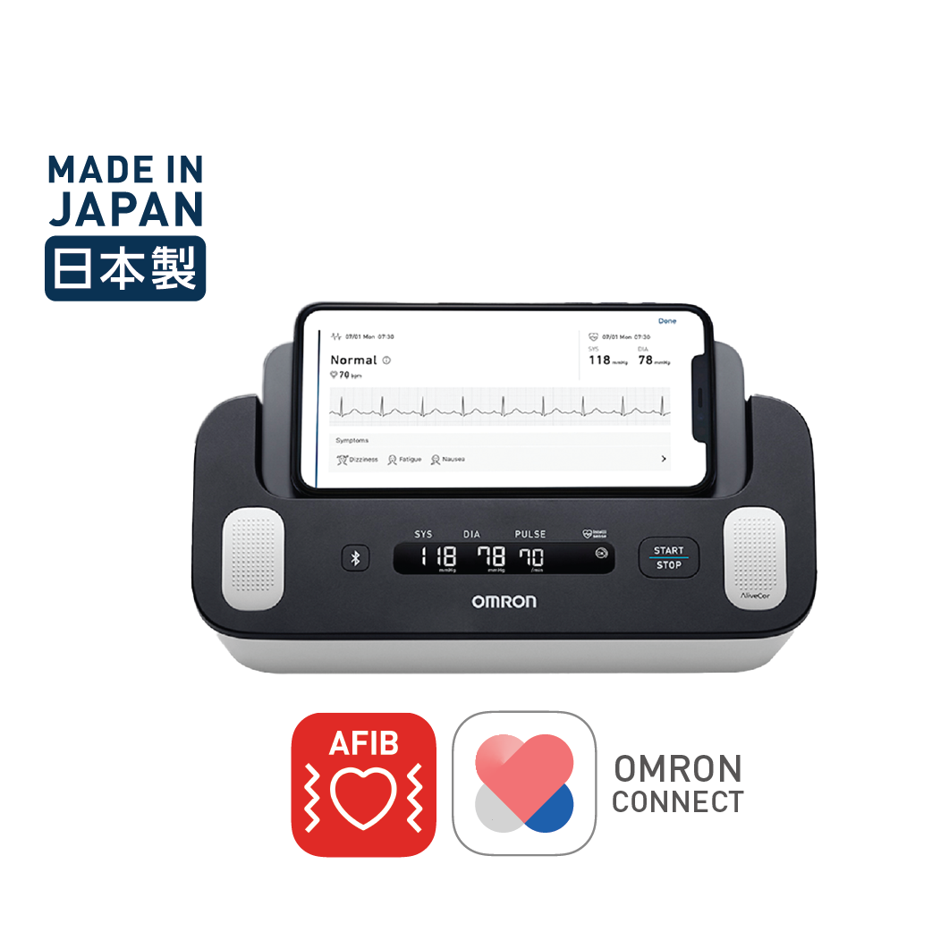 [Exclusive for Clinics] OMRON Complete I BP+ECG (HEM-7530T)
