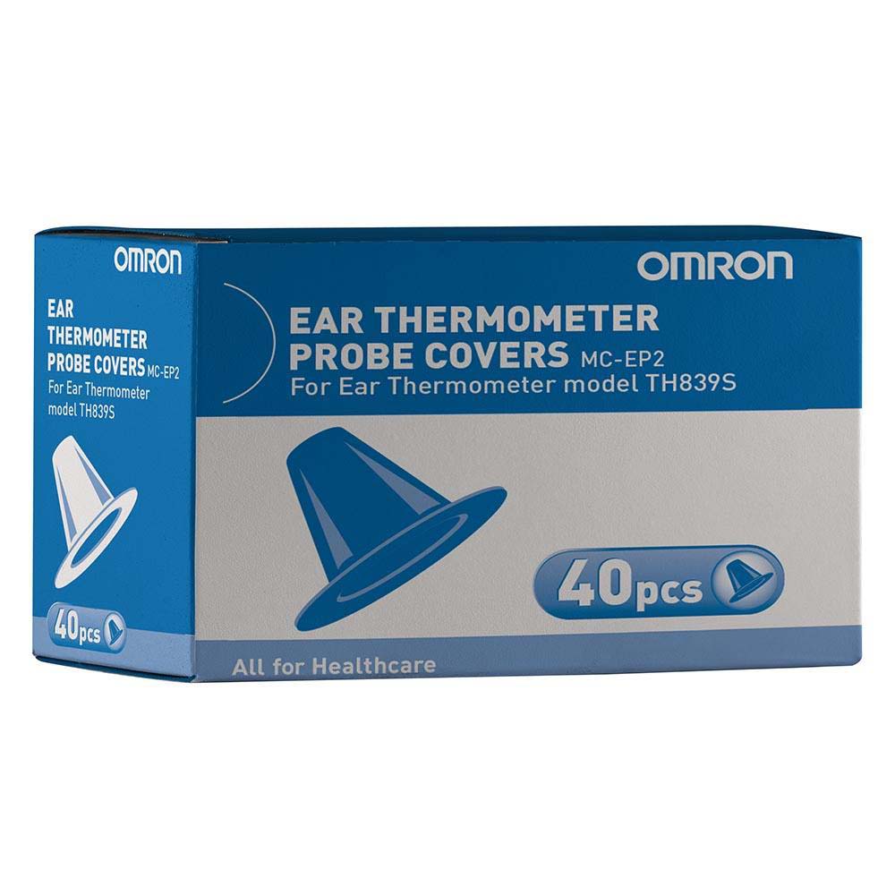 Omron Ear Thermometer 40 Probe Covers (MC-EP2) for Model TH839S 40pcs 40pk