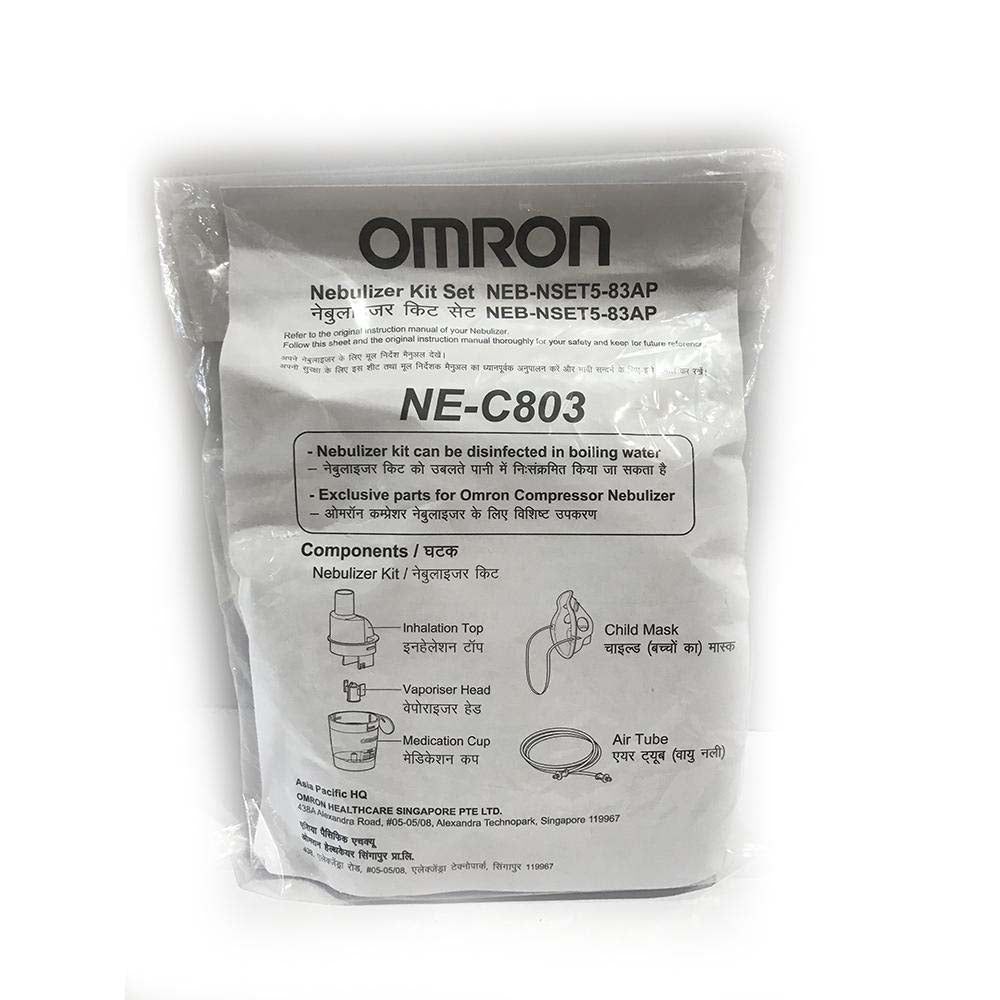 Nebulizer Kit & Child Mask & Air Tube Set For NE-C803 [NEB-NSET5-83AP ]